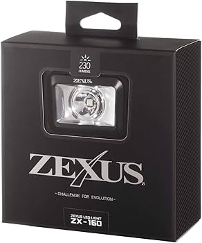 Amazon.co.jp: 冨士灯器 ZEXUS(ゼクサス) LEDライト ZX-160 [最大230