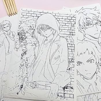 Amazon.co.jp: SHAOYAO 文豪ストレイドッグス 手描き本 太宰治 中島敦