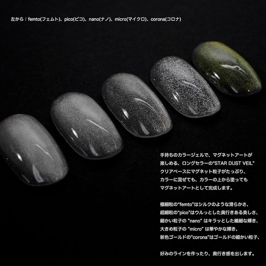 Amazon.co.jp：【ジェル】マグネットジェルトップ スターダスト