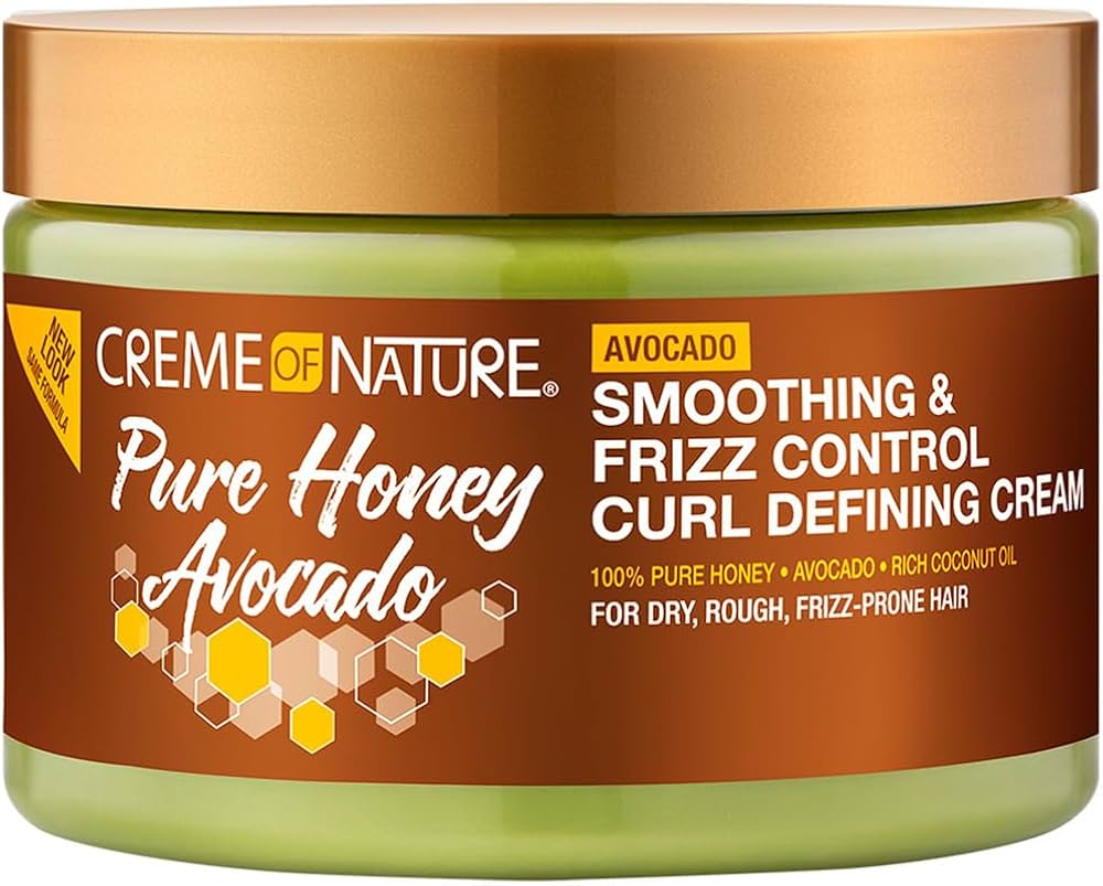 Amazon.com: Creme of Nature Pure Honey Define Hair Food Smoothing