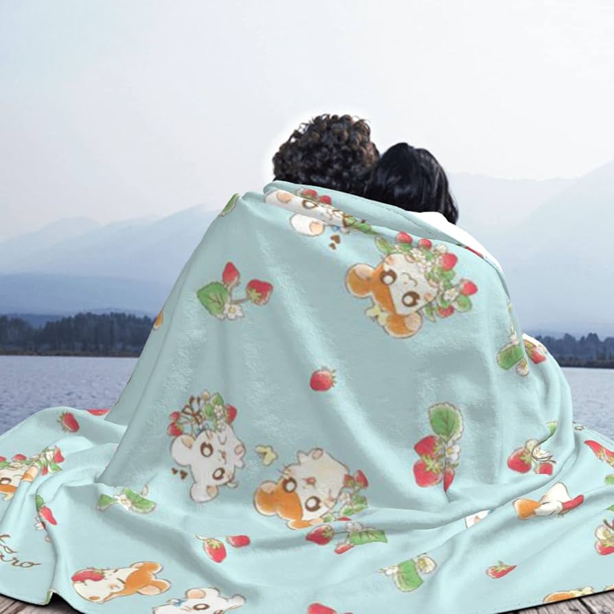 Amazon｜とっとこハム太郎 ブランケット blanket フランネル ふんわり