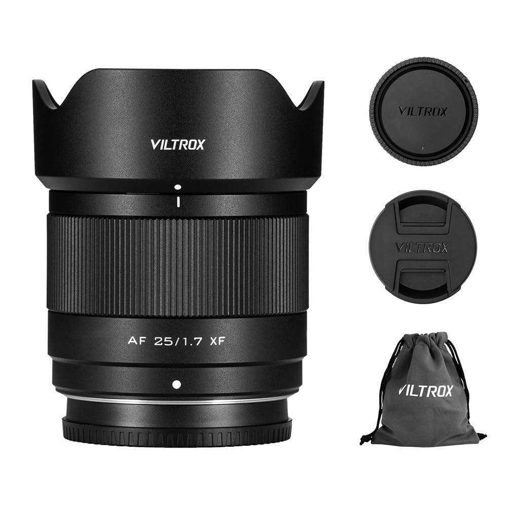 Viltrox AF 25mm F1.7 Large Aperture Prime Lens for Fuji Fujifilm X