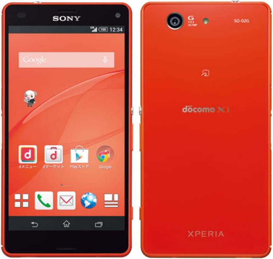 Amazon | docomo Xperia Z3 Compact SO-02G オレンジ 白ロム