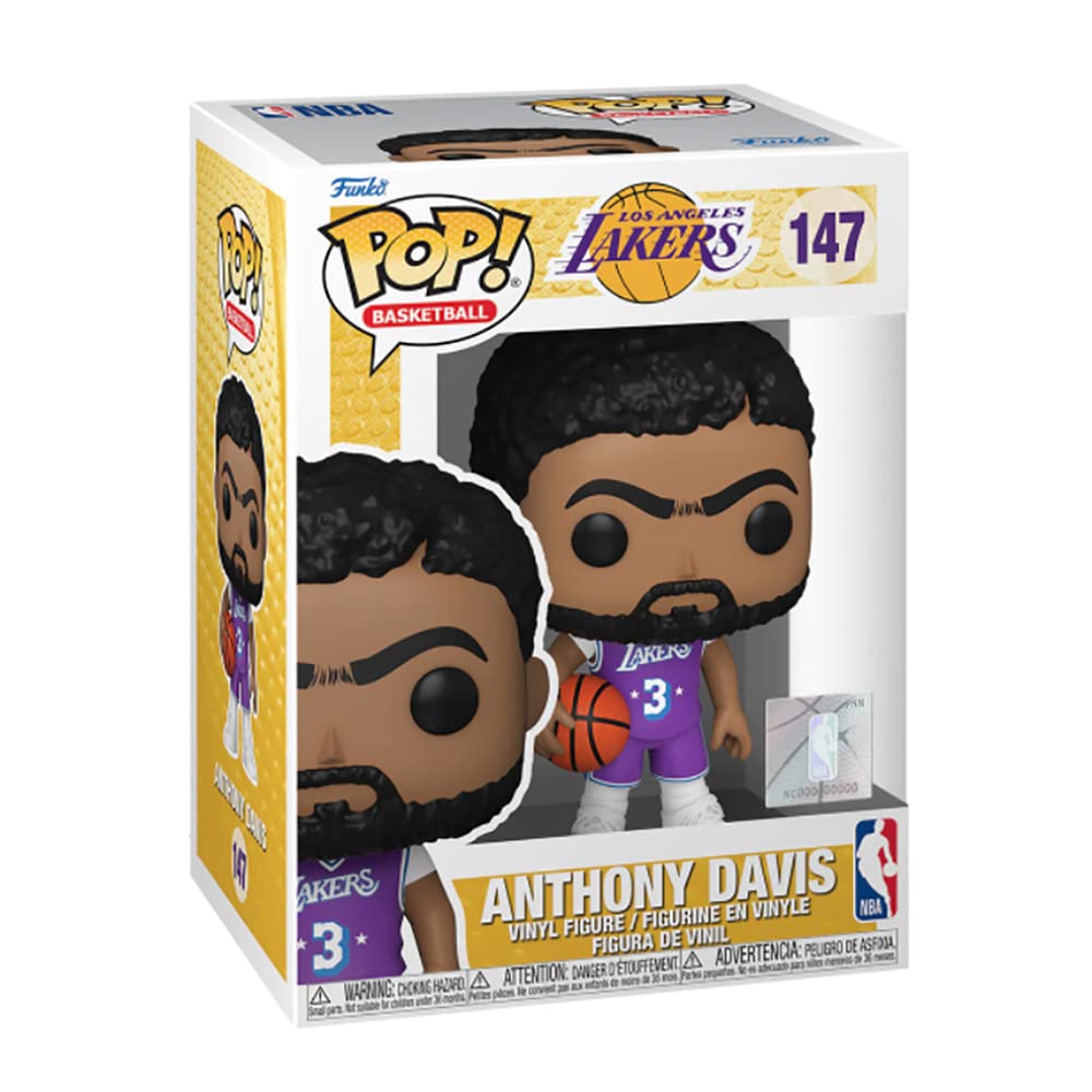 Amazon.com: Funko Pop! NBA: Lakers - Anthony Davis : Funko: Sports