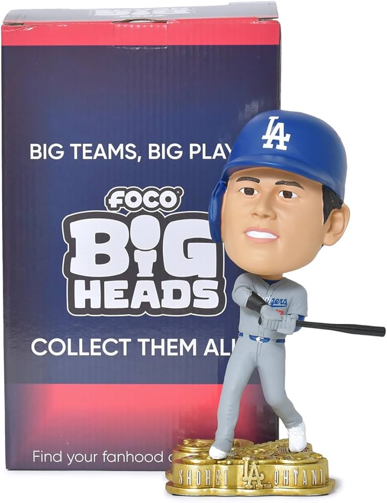 Amazon.co.jp: 2024個限定 大谷翔平 ボブルヘッド 50 50 ビッグヘッド