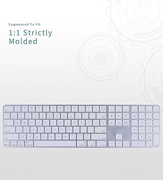 Amazon.co.jp: 【2024年 M4チップ】 iMac Magic Keyboard用キーボード