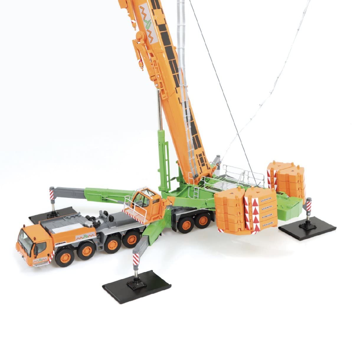 Amazon.co.jp: NZG 1/50 MPM Liebherr LTM11200-9.1 mobile crane 130
