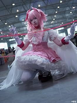 Amazon.co.jp: 豪華版 魔法少女まどか☆マギカ 鹿目まどか コスプレ