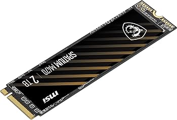 Amazon.com: MSI SPATIUM M470 PCIe 4.0 NVMe M.2 2TB Internal SSD