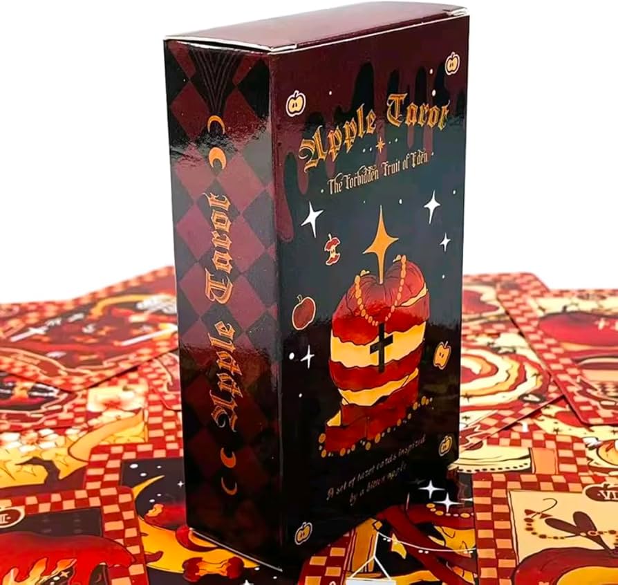 Amazon.co.jp: アップルタロットカード、78枚入り、ポケットサイズ6cm