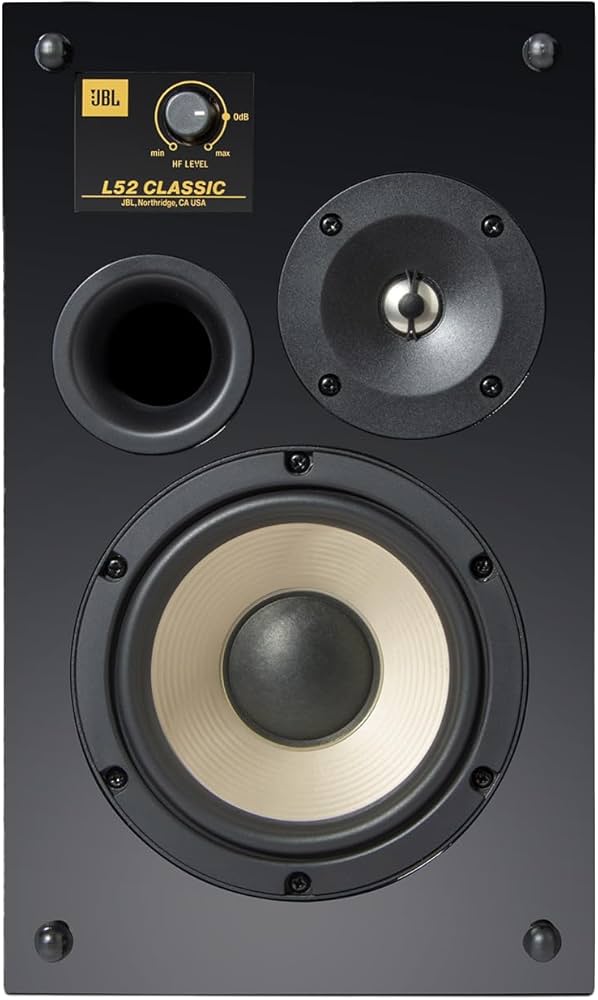 JBL L52 Classic BG Bookshelf Speaker Pair (BG/Gloss Black) Price