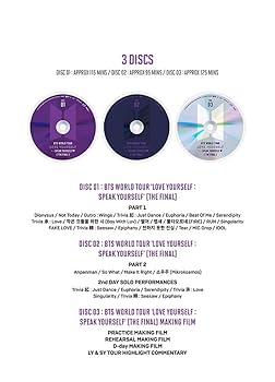 BTS - BTS WORLD TOUR LOVE YOURSELF SPEAK YOURSELF THE FINAL [ BLU