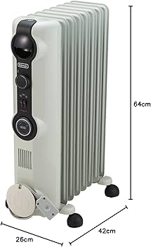 Amazon | De'Longhi (デロンギ) オイルヒーター HJ0812 電気ヒーター