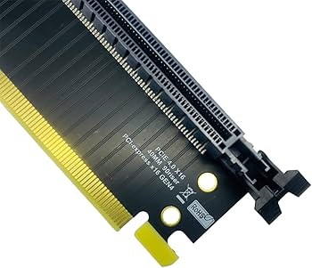 Amazon | JMT PCIE 4.0 X4 X8 to X16 ライザーカードコンバーター PCB