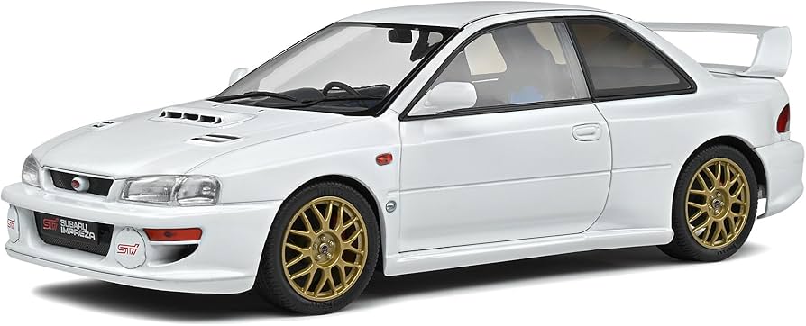 Amazon | ソリド 1/18 スバル インプレッサ WRX 22B STi 1998 ホワイト