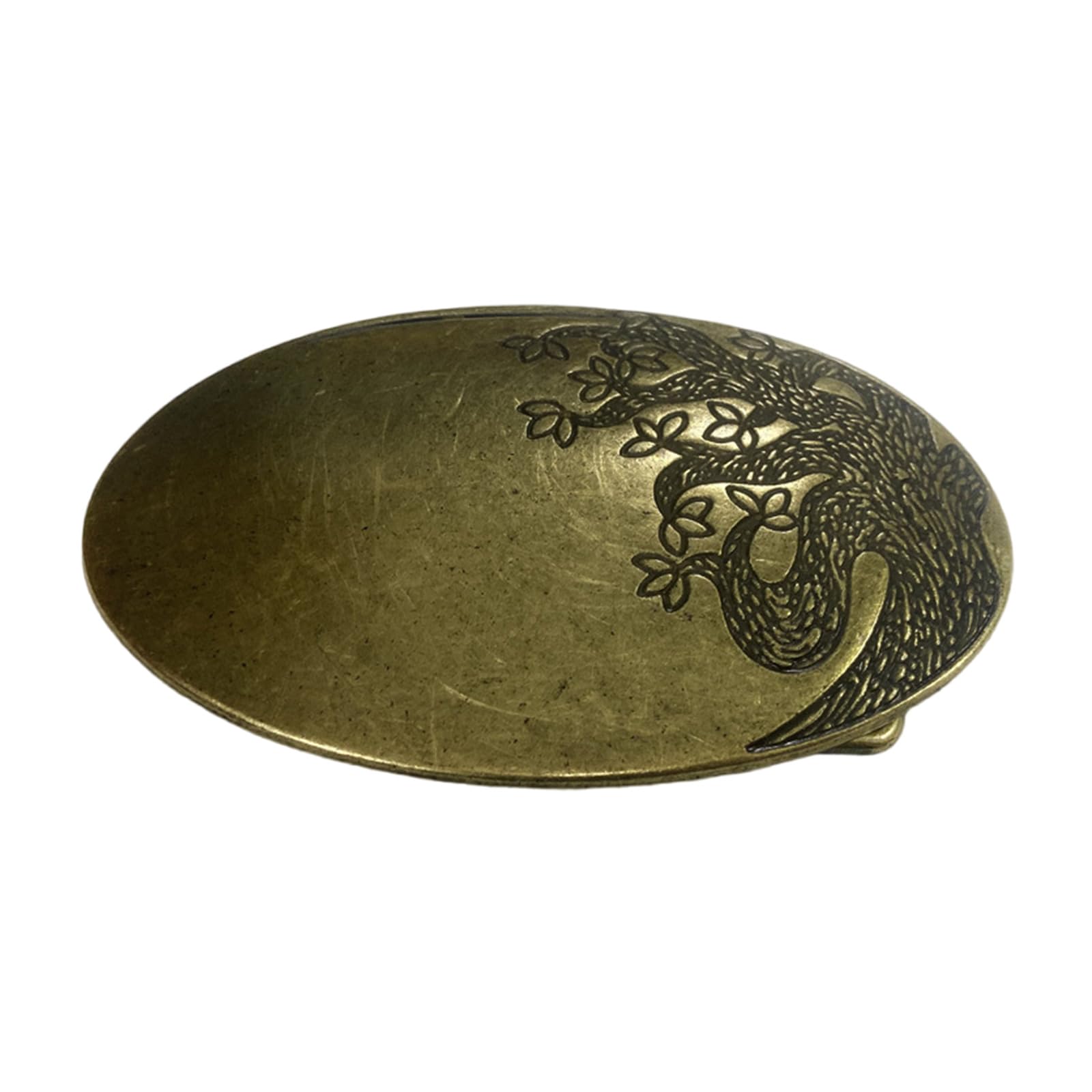 Amazon | [Jxubfte] 男性用のアンティーク彫刻パターン楕円形バックル