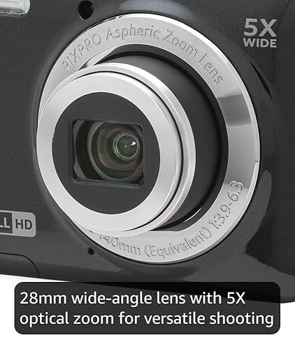 Amazon.com : Kodak PIXPRO FZ55-BK 16MP CMOS Sensor Digital Camera