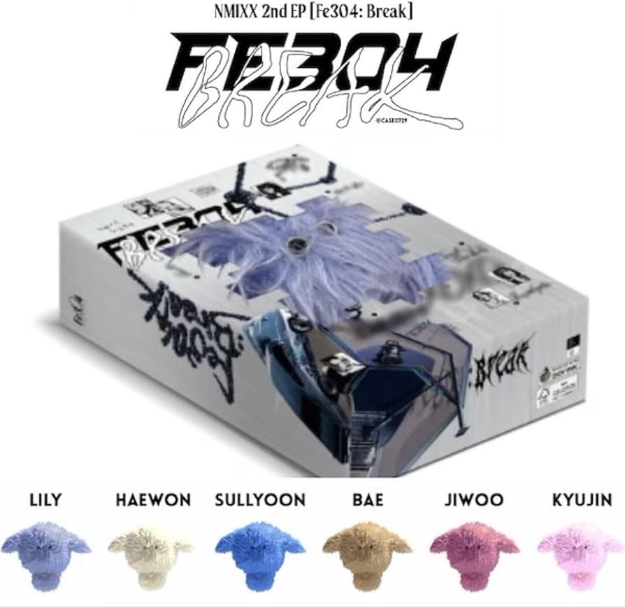 Amazon.co.jp: NMIXX Fe3O4 BREAK limited 限定版 アルバム モケモケ