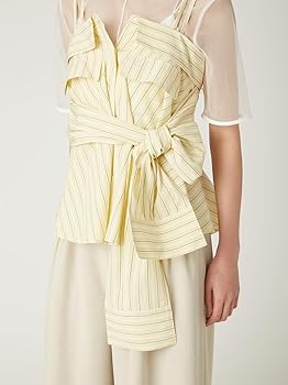 Amazon | [フレイ アイディー] シャツデザインキャミビスチェ