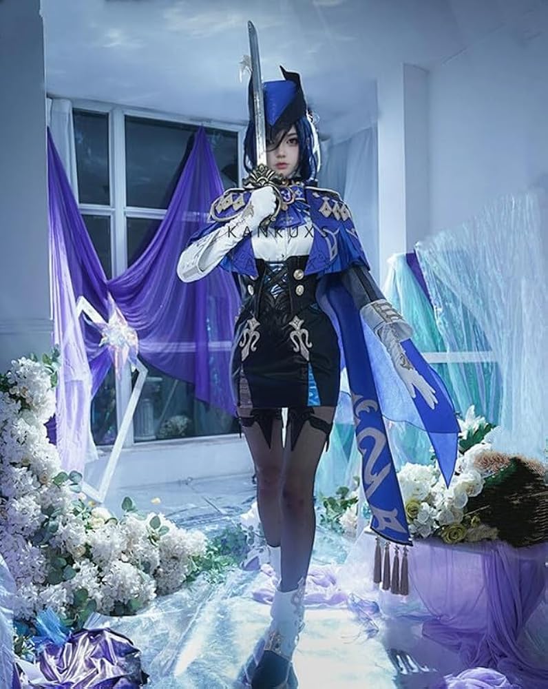 Amazon.co.jp: [KAYZIUCOS] フルセット 衣装 原神 フォンテーヌ