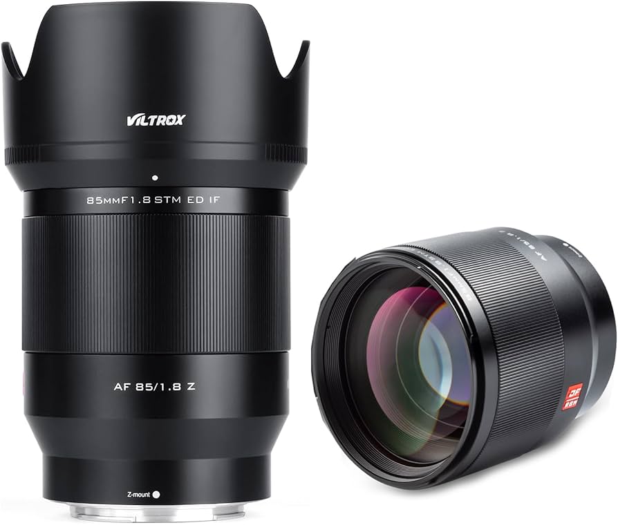 Amazon.com : VILTROX 85mm f/1.8 F1.8 STM Full-Frame Portrait Lens