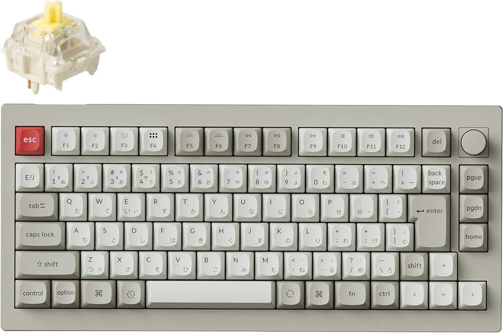 Amazon | 【国内正規品】Keychron V1 Max レトロカラー QMKワイヤレス