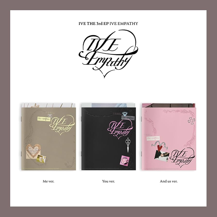 Amazon.com: Koread IVE Ive Empathy 3rd EP Album (Photobook - 3