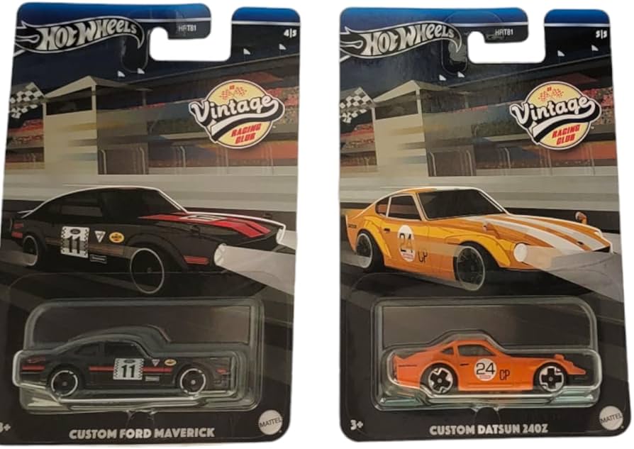 Amazon.com: Hot Wheels 2024 Vintage Racing Club – Bundle of 2
