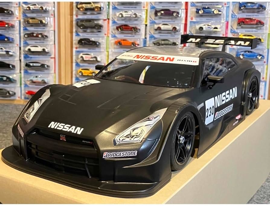 Amazon.co.jp: タミヤ ラジコン GTR R35 塗装済スペアボディ艶消し