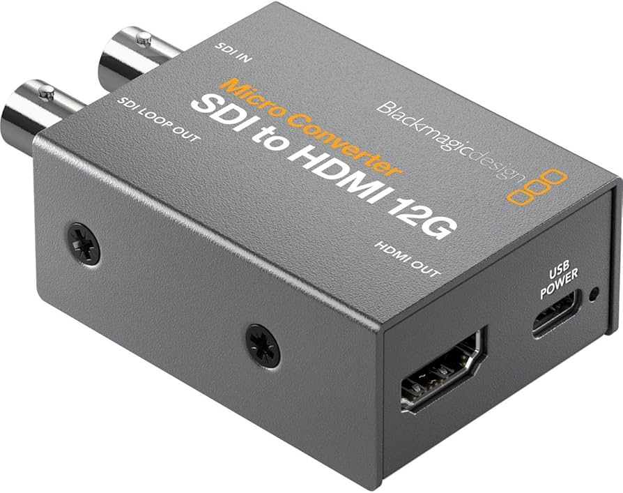Amazon | Blackmagic Design Micro Converter SDI to HDMI 12G PSU