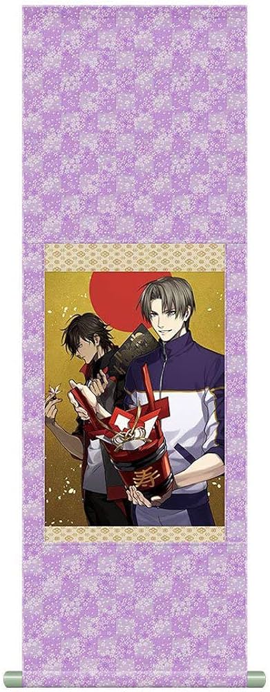Amazon.co.jp: 刀剣乱舞-ONLINE- 刀剣乱舞 一周年記念祝画 掛軸 大倶利