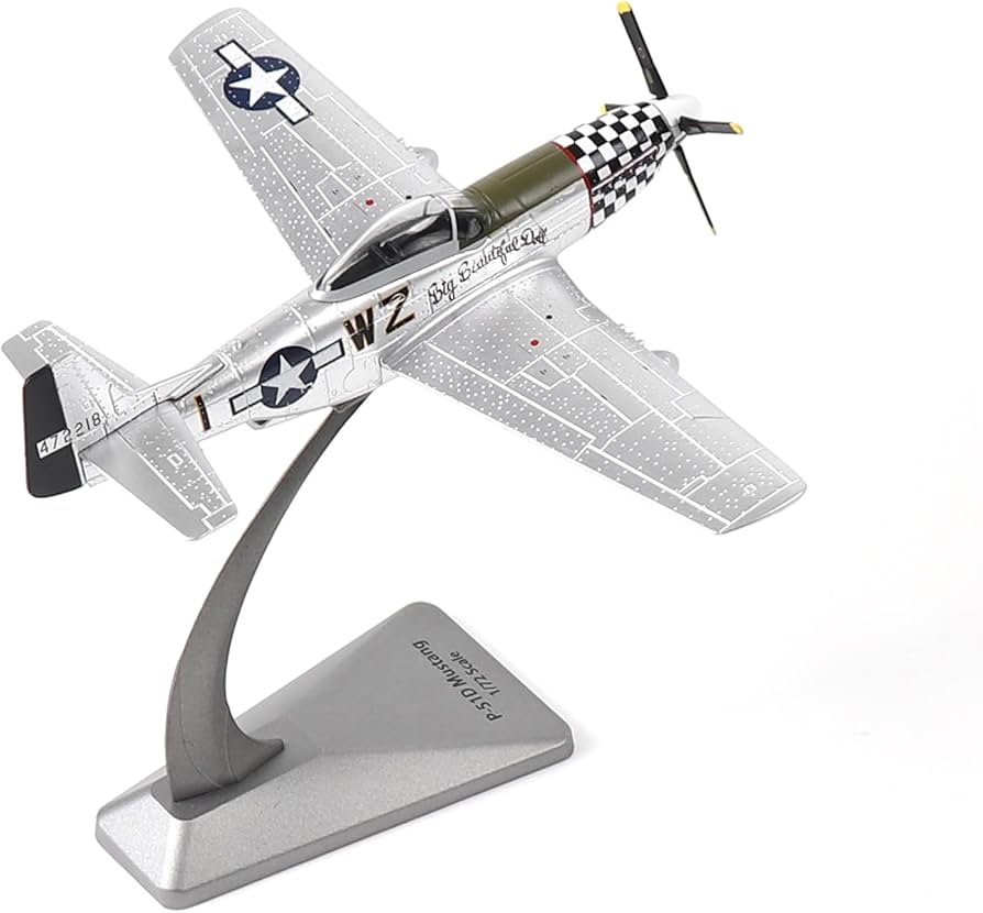 Amazon.co.jp: NUOTIE P51-D マスタング 1/72 金属製飛行機モデル