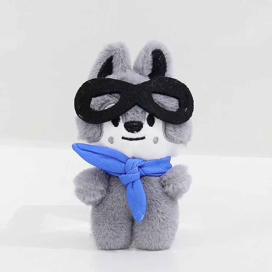 Amazon.com: Outofgas SKZ Wolf Chan Pilot Plush Toy 3RD Fan Meeting