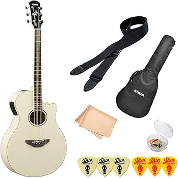 Amazon | ヤマハ APX600 ビンテージホワイト YAMAHA エレアコ 6点