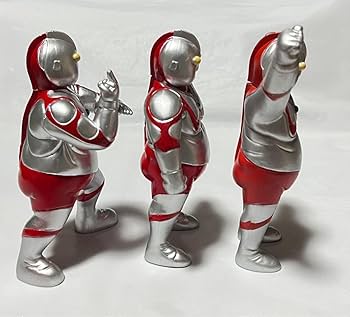 Amazon.co.jp: デブトラマン ファットラマン フィギュア3体 ぽっちゃり