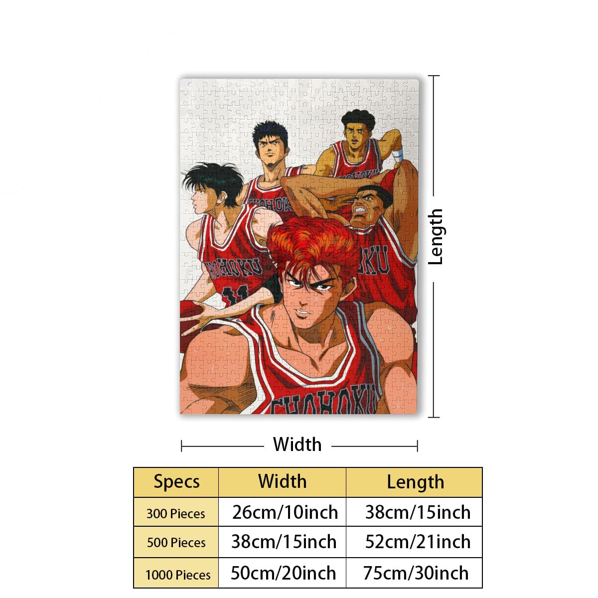 Amazon.co.jp: スラムダンク ジグソーパズル 1000ピース 木製パズル