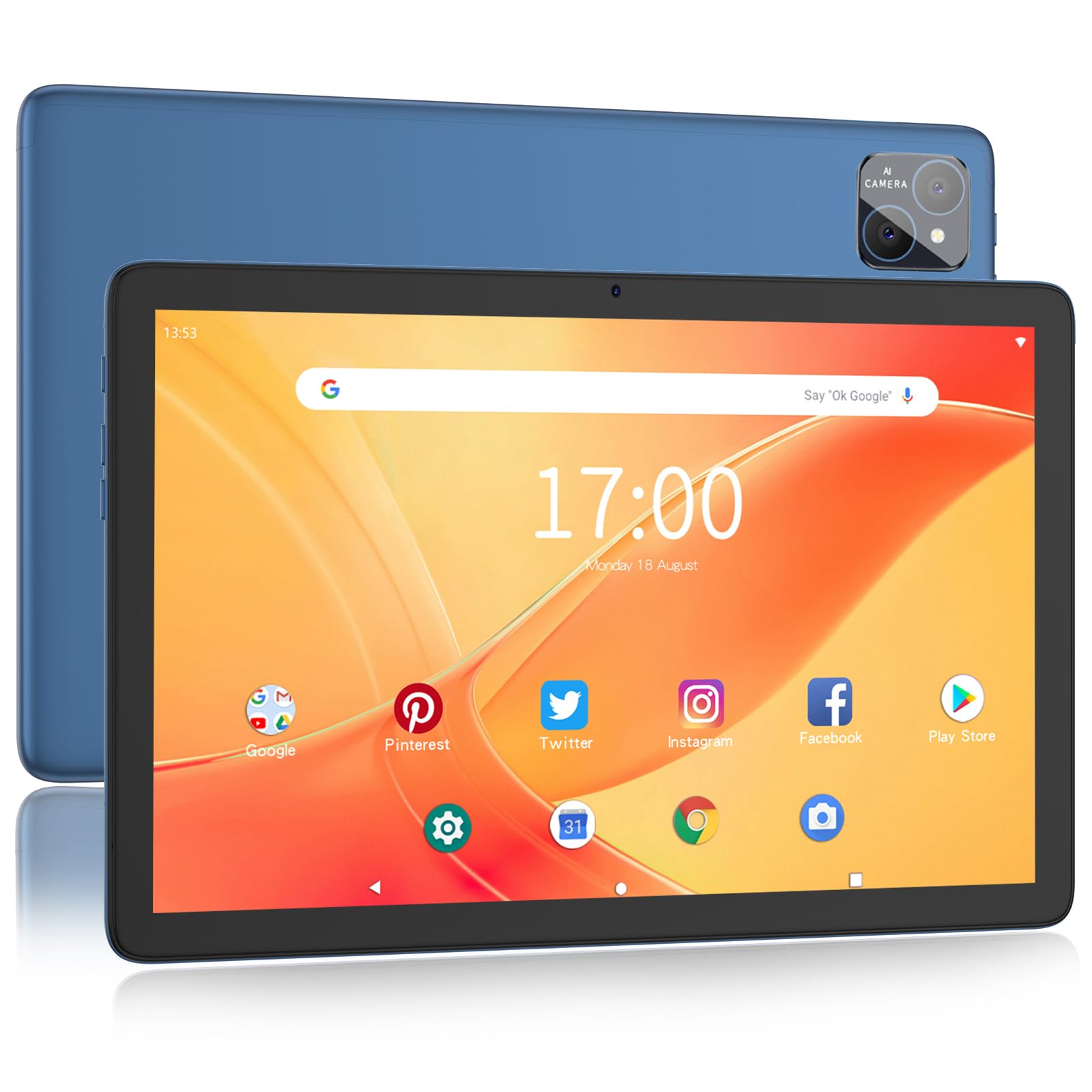 Amazon.com : PRITOM TAB12 10 Inch Phone Tablets Android 14, 5Ghz