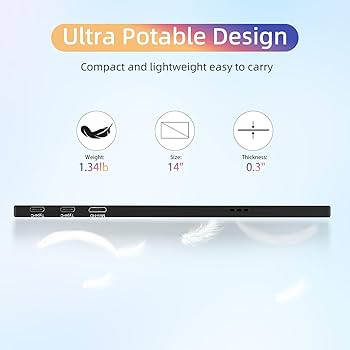 Amazon.co.jp: 【工場直販】モバイルモニター 14インチ モバイル