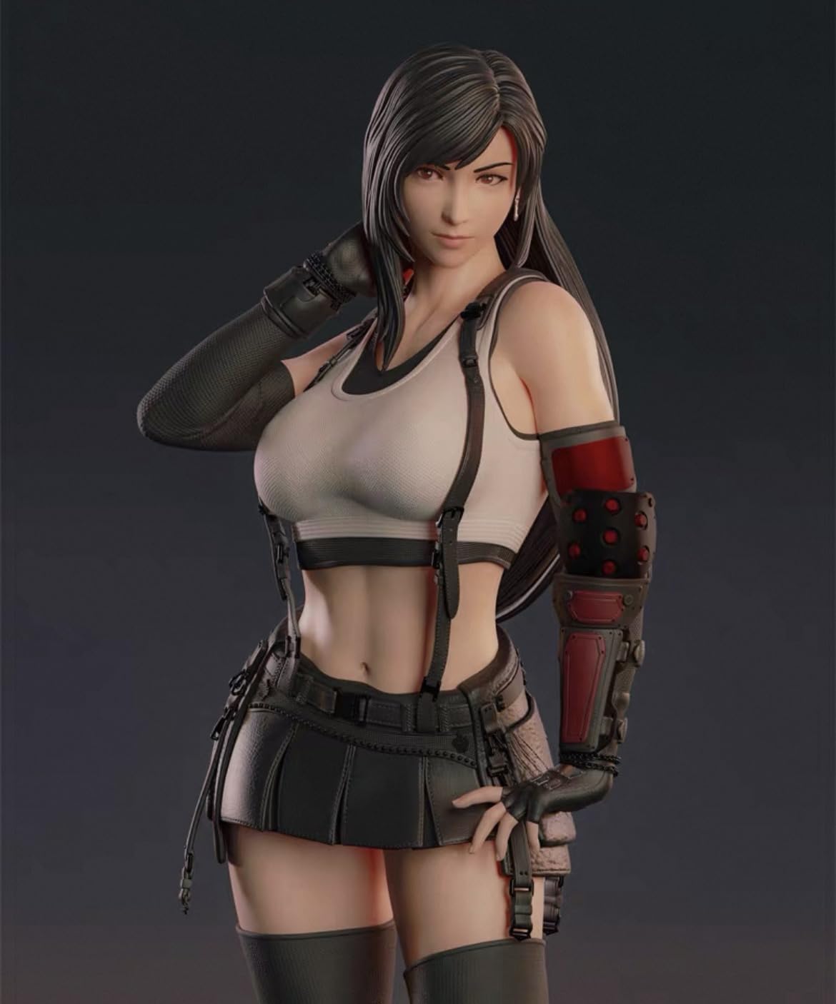 Amazon | 1/8 1/6 1/4 ガレージキット フィギュア 未塗装 FF7 ティファ