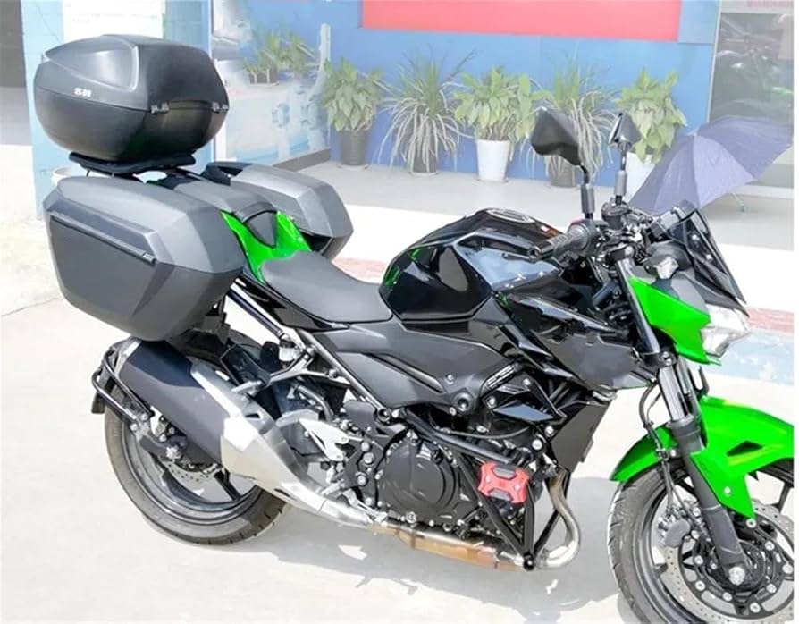 Amazon.co.jp: バイク用 リアキャリア に適合する忍者400 に適合する