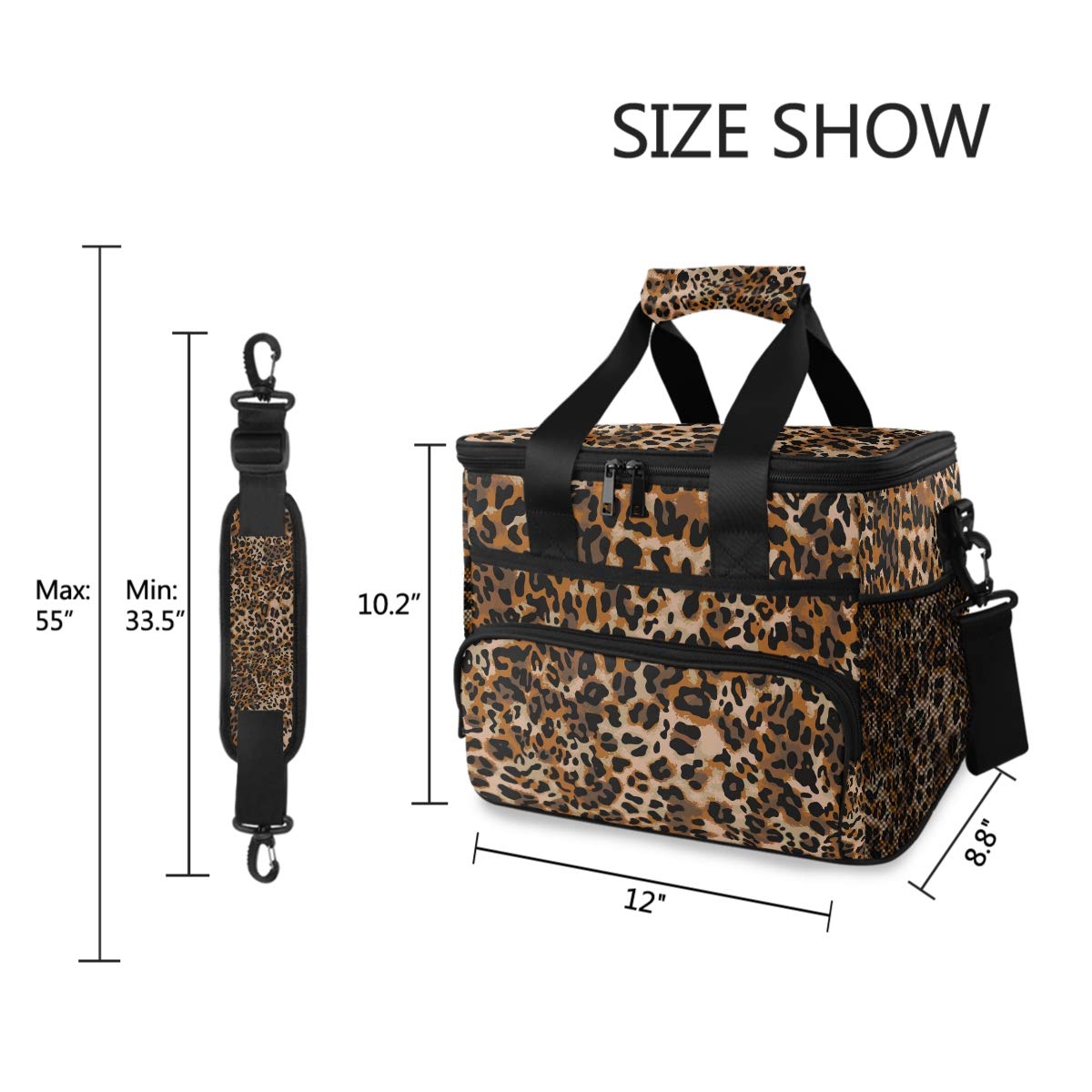 Amazon.com : ALAZA Jaguar Cheetah Animal Skin Leopard Colored