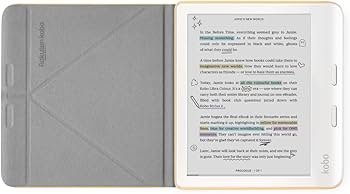 Amazon.com: Kobo Libra Colour White eReader with Case Bundle