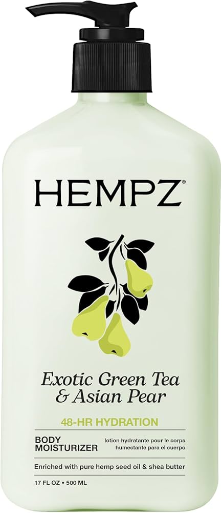Amazon.com : HEMPZ Body Lotion - Green Tea & Asian Pear Daily