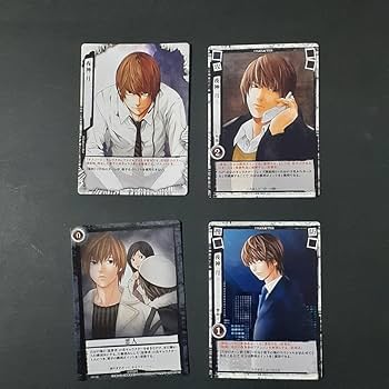 Amazon.co.jp: デスノート DEATHNOTE カードゲーム 夜神 月 4枚