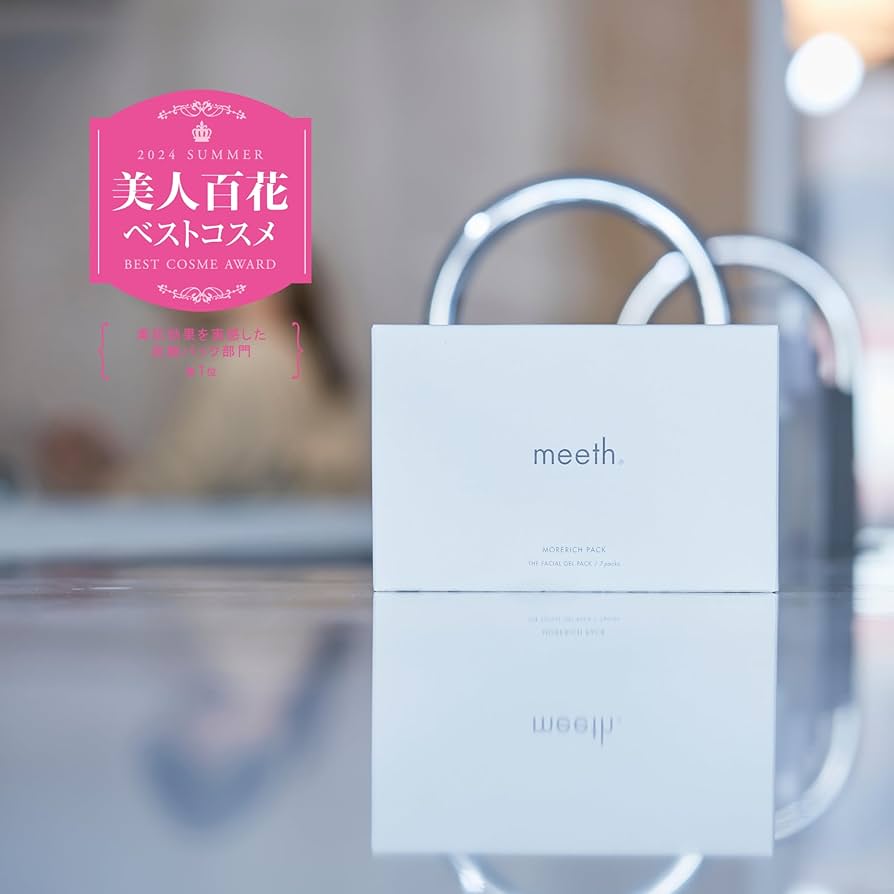 Amazon.co.jp: meeth(ミース) モアリッチパック 7回分〈炭酸ガスパック