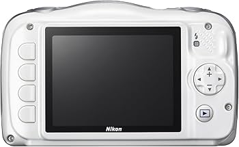 Amazon | Nikon COOLPIX S33 ホワイト | コンパクト 通販