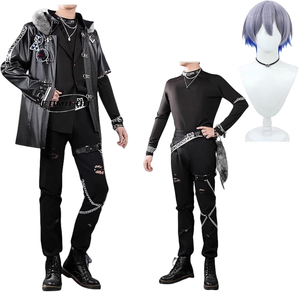 Amazon.co.jp: [COMICOBB] 実物撮影！Vtuber 小柳ロウ コスプレ衣装/靴