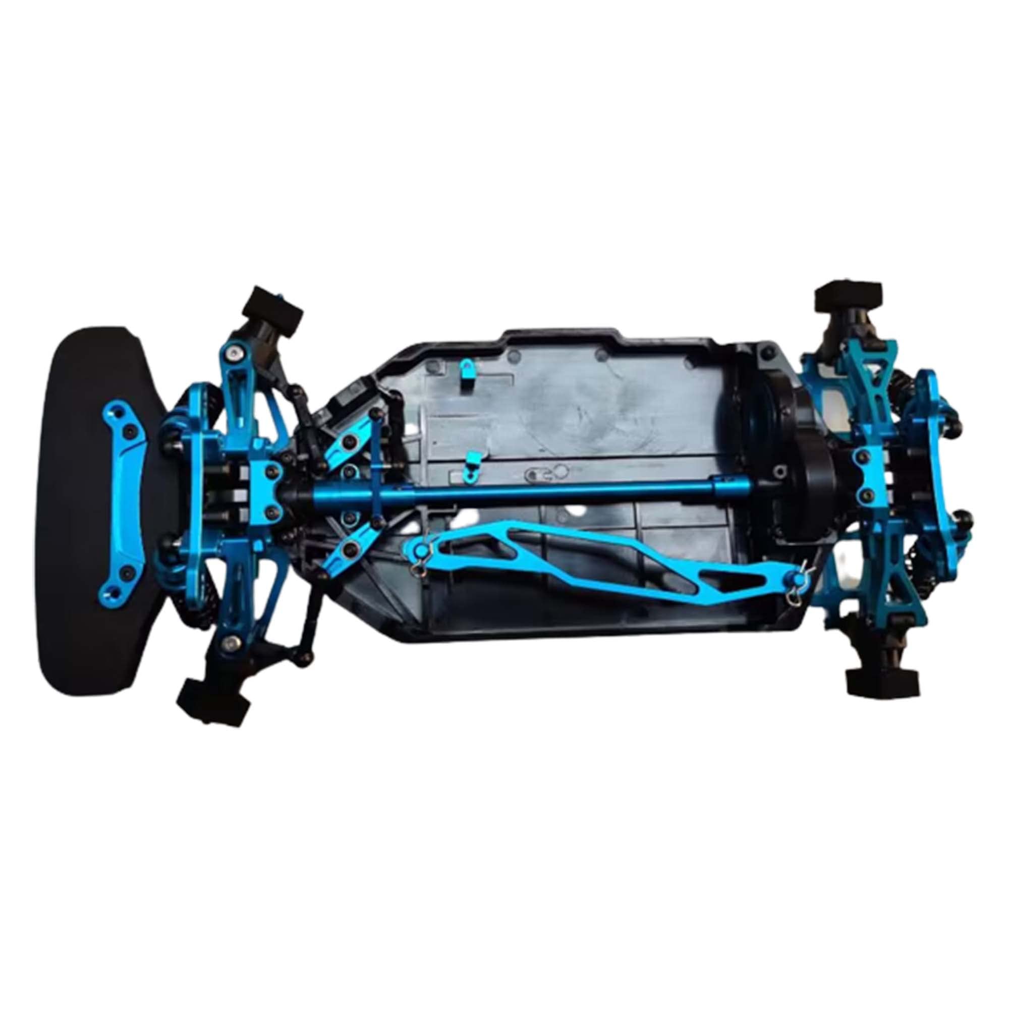 Amazon.com: Hobbypower 1/10 Alloy Upgrade RC Chassis Tamiya TT02