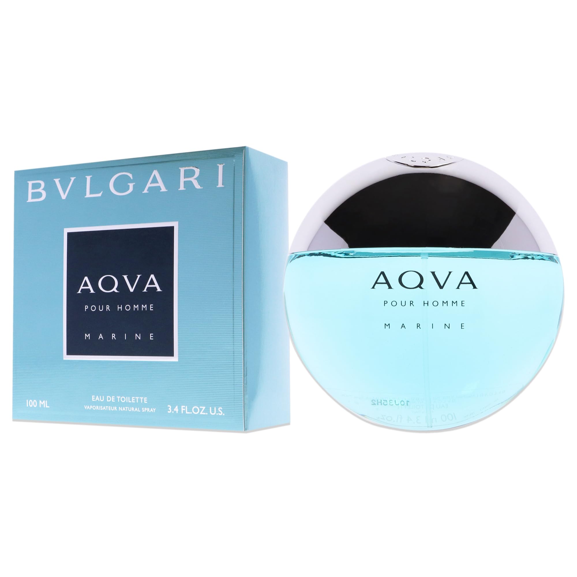 Amazon.com : Bvlgari Aqva Pour Homme Marine Eau De Toilette Spray
