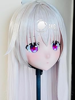 Amazon.co.jp: [achard] Resin Female Cosplay Anime Kigurumi Mask